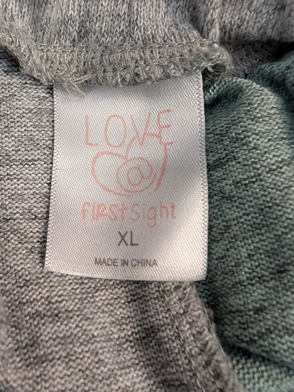 Cozy Two-Tone Fleece Lounge Shorts - Gray & Sage
